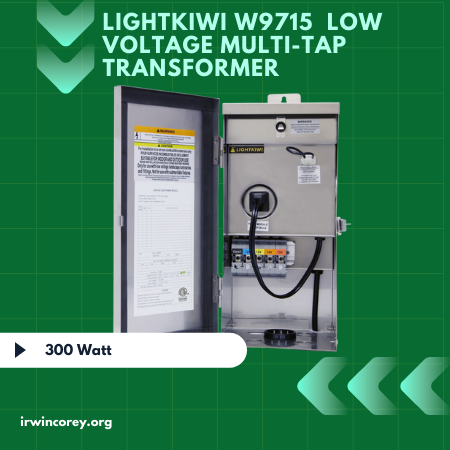 Lightkiwi W9715 300 Watt Low Voltage Multi-Tap Transformer