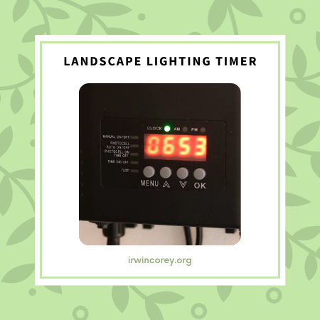 landscape lighting timer