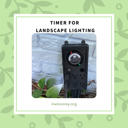 timer for landscape lighting