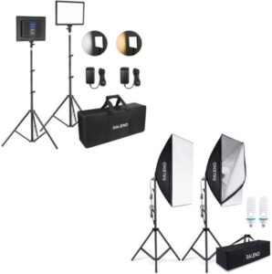 RALENO 800W Softbox Photography Lighting Kit