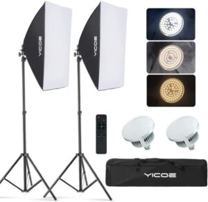 YICOE Softbox Lighting Kit