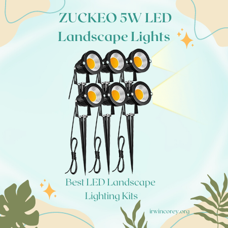 ZUCKEO 5W LED Landscape Lights