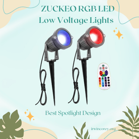 ZUCKEO RGB LED Low Voltage Lights