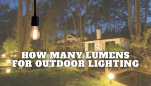 How Many Lumens Do I Need For Outdoor Lighting