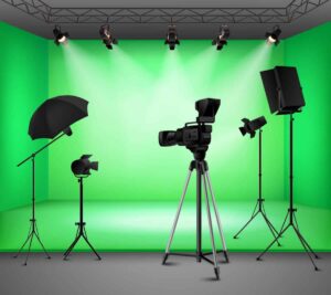 how to light a green screen