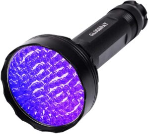 GLOSSDAY UV Black Light Flashlight